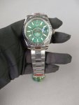 New Rolex Sky Dweller Green Index Dial 42mm Oyster Bracelet 336934 Watch