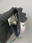 Rolex Sky-Dweller White Gold Bright Black Index Dial Fluted Bezel Oysterflex Rubber Strap 336239