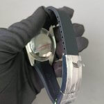 Rolex Sky-Dweller White Gold Bright Black Index Dial Fluted Bezel Oysterflex Rubber Strap 336239