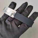 Rolex Sky-Dweller White Gold Bright Black Index Dial Fluted Bezel Oysterflex Rubber Strap 336239