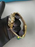 Rolex GMT-Master II Yellow Gold Black Dial Jubilee Bracelet 126718GRNR Wrist Watch